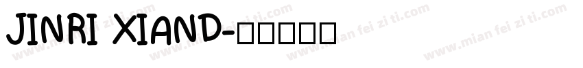JINRI XIAND字体转换